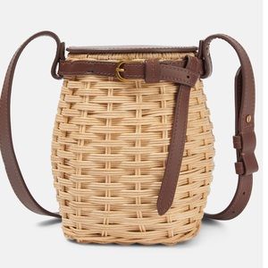Zimmerman wicker mini crossbody bag rattan